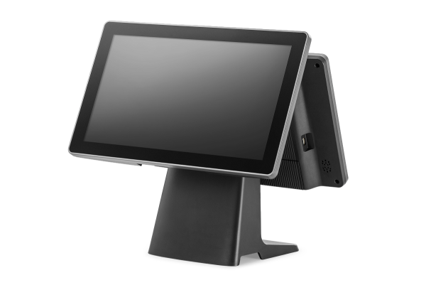 pos терминал-моноблок атол jazz 16 lite v2, ssd 128gb, 8gb, без msr, доп.монит 15,6", с ос (64501)